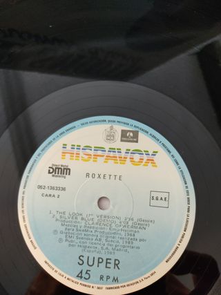 VINILO ROXETTE.THE LOOK.