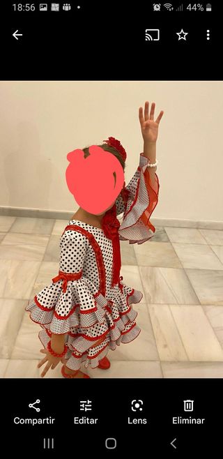 Vestido flamenca niña T5