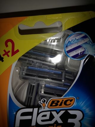 CUCHILLAS DE AFEITAR FLEX NUEVAS CON ALOE