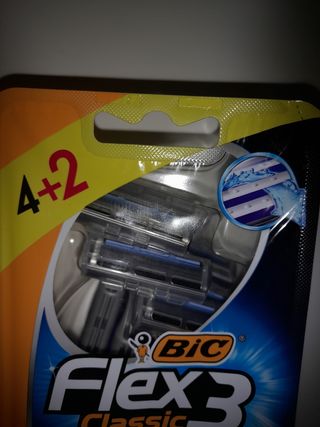 CUCHILLAS DE AFEITAR FLEX NUEVAS CON ALOE