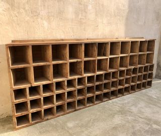 Aparador Mueble Casillero Industrial Antiguo