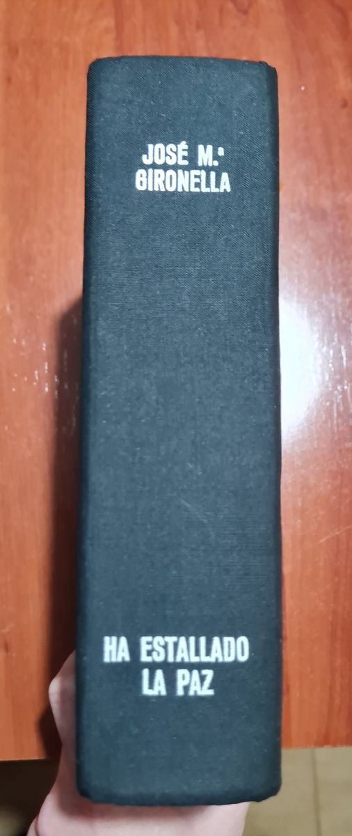 Libro "Ha estallado la paz"