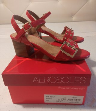 Sandalias Rojas