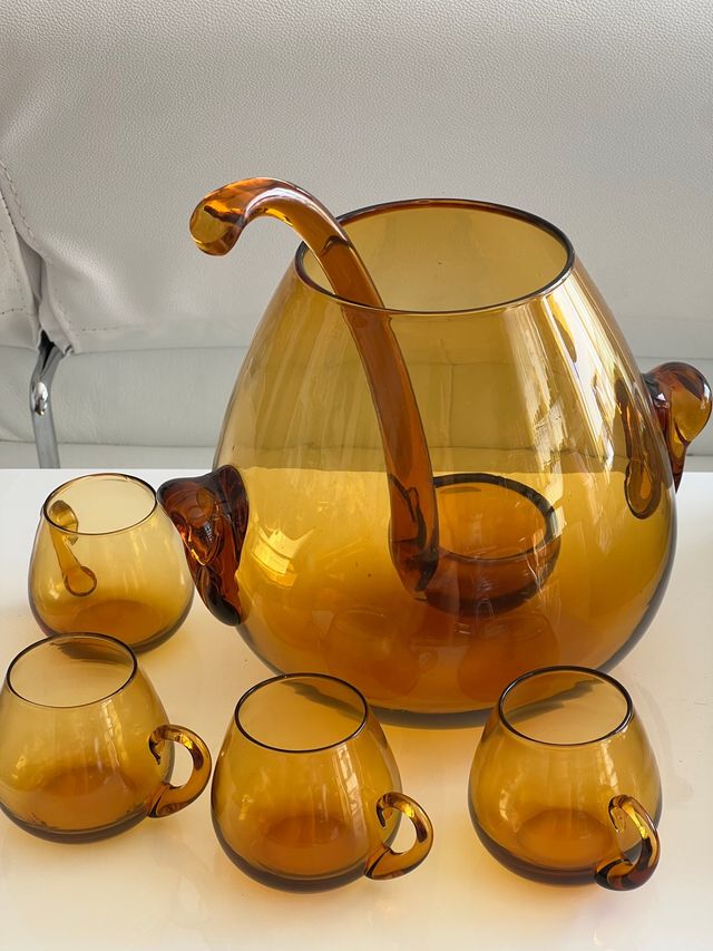 Ponchera vintage àmbar