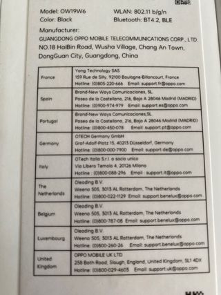 Oppo Watch 41mm para piezas