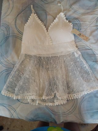 Blusa transparente 