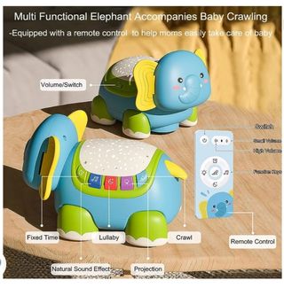 JUGUETE MUSICAL EDUCATIVO DE ELEFANTE