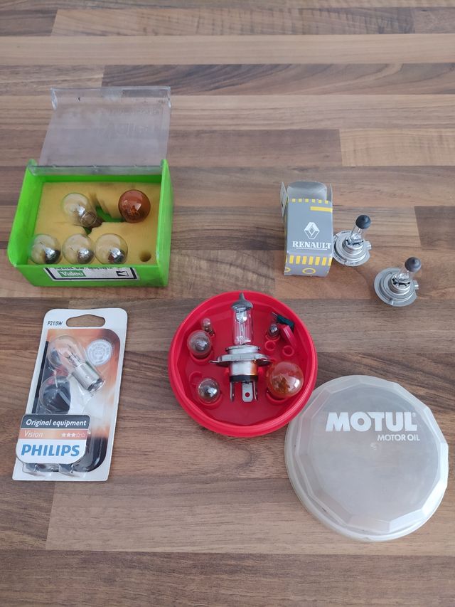 Pack recambios bombillas coche