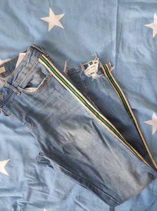 Vaqueros pitillo de Zara