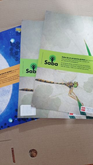 Libro de texto de 5° primaria. Ed.Saba