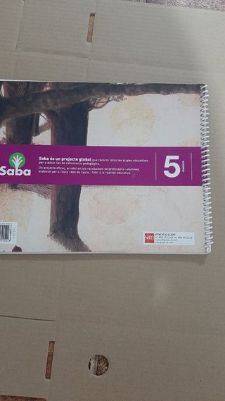 Libro de texto de primaria. Ed.Saba