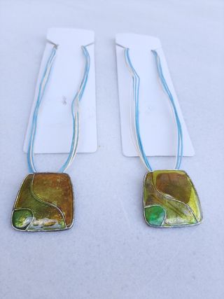 Colgante Esmaltado al Fuego 