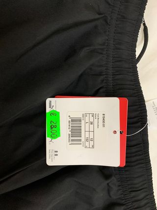 Bermudas puma originales para niño de 8 a 14 años