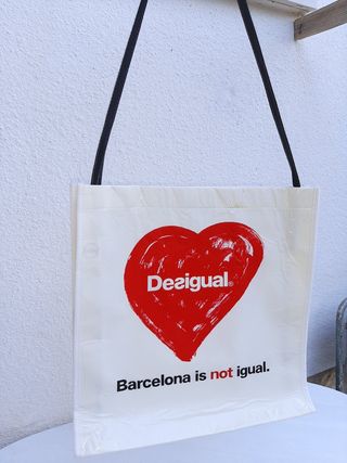 Bolsa Desigual Cuadrada