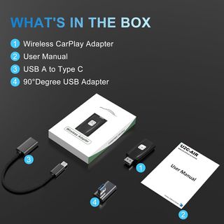 Adaptador inalámbrico Carplay NUEVO 