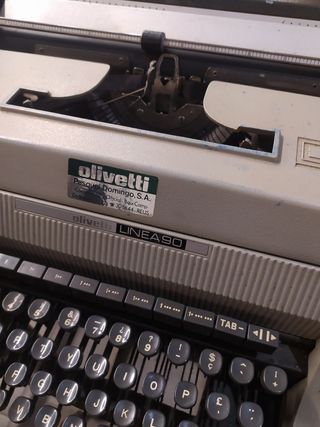 Maquina escribir Línea 90