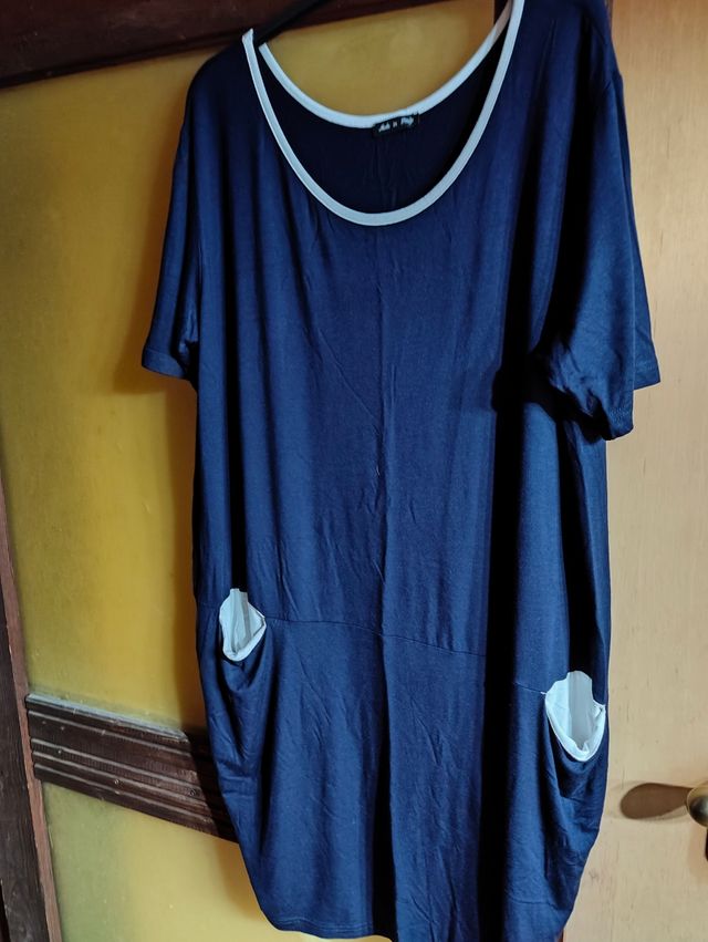 vestito blu oversize XXL 