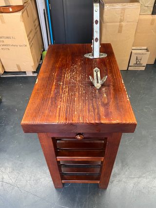 Mueble mesa jamonero profesional