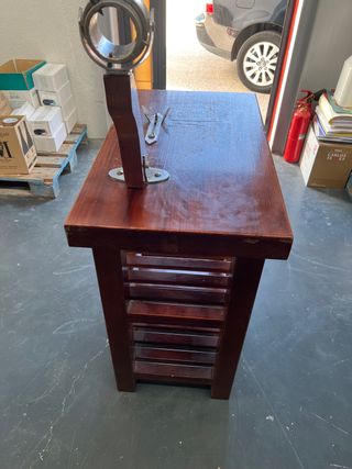 Mueble mesa jamonero profesional