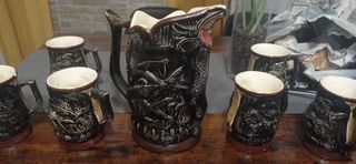 Set di boccali da birra antichi