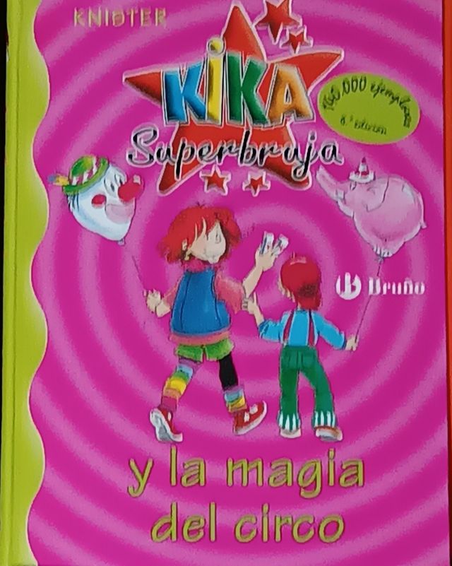 libros de aventura, Kika superbruja  3 libros / 9€