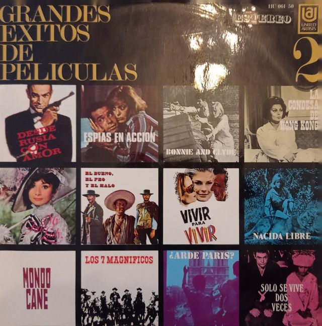 Vinílo Grandes Éxitos de Películas