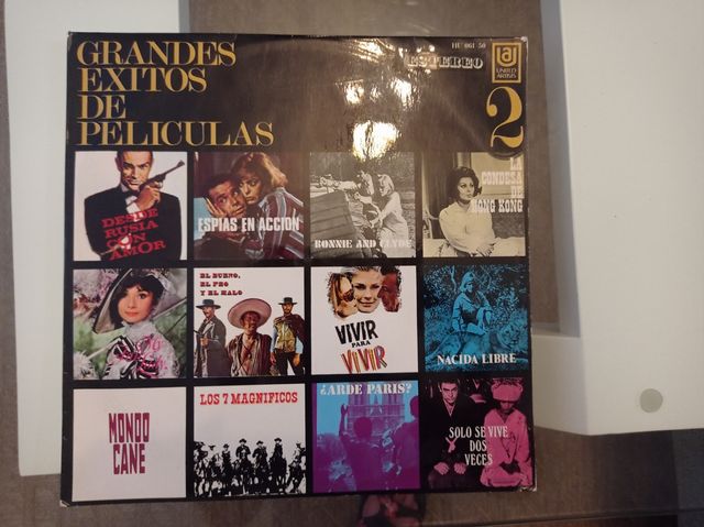 Vinílo Grandes Éxitos de Películas