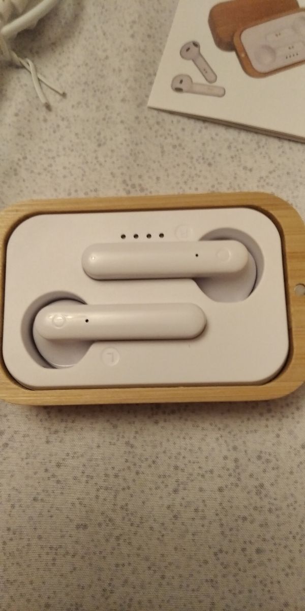 Auriculares Oryzon de Bambú.