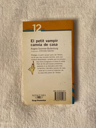 El petit vampir canvia de casa - Ángela Sommer