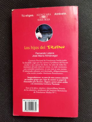 × LOS HIJOS DEL TRUENO Libro de Lectura