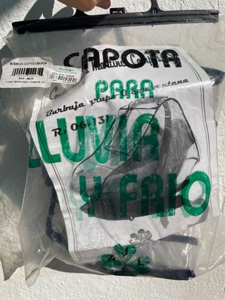 Capota lluvia grupo 0