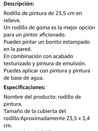 RODILLO PARA PINTAR Y TEXTURIZAR