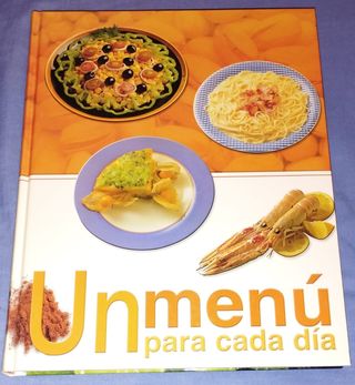 Libro de cocina Un menú para cada día
