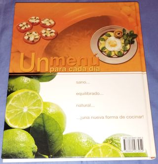 Libro de cocina Un menú para cada día