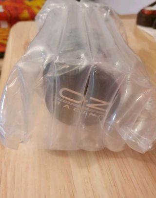 Pack 4 Uds 60mm tapa central OZ para llanta.Negro.