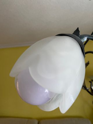 Lámparas de salón, 2 de techo, 1 de pie