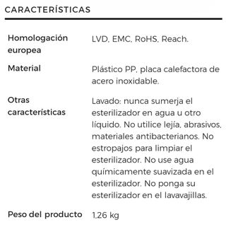 bbest esterilizador 