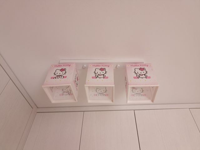 Juego dos Lámparas Hello Kitty