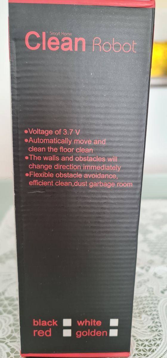 Robot aspirador inteligente pequeño mod. LG-EXPRO