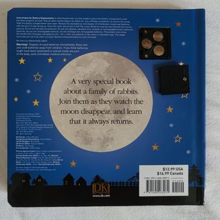 Libro en inglés buenas noches con luz