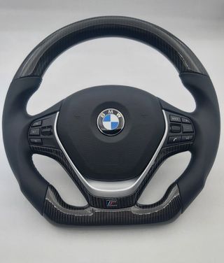VOLANTE EN CARBONO BMW APLICA SERIES 1,2,3 SERIE X