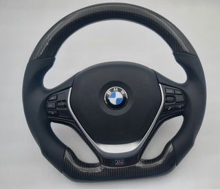 VOLANTE EN CARBONO BMW APLICA SERIES 1,2,3 SERIE X