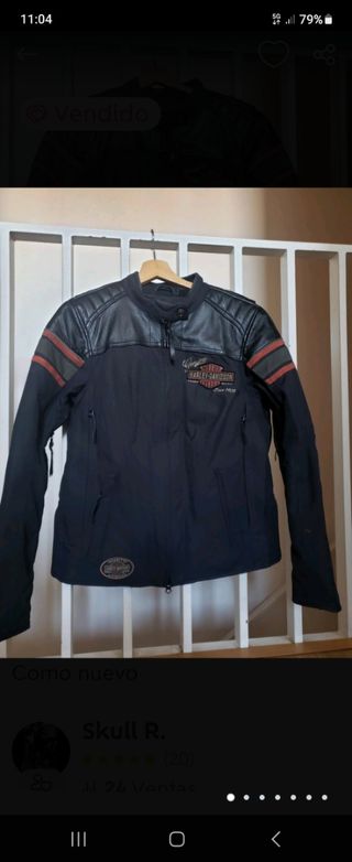 chaqueta mujer harley davidson