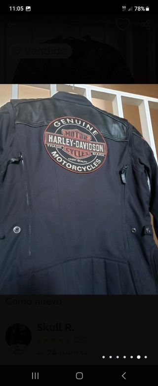 chaqueta mujer harley davidson