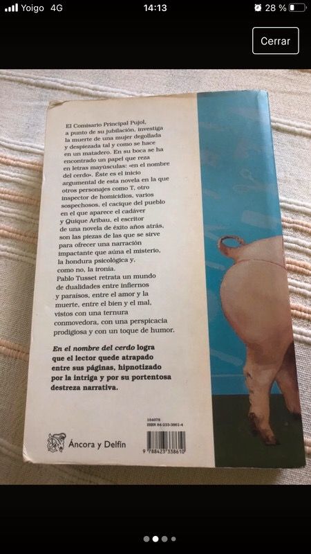 En el nombre del cerdo