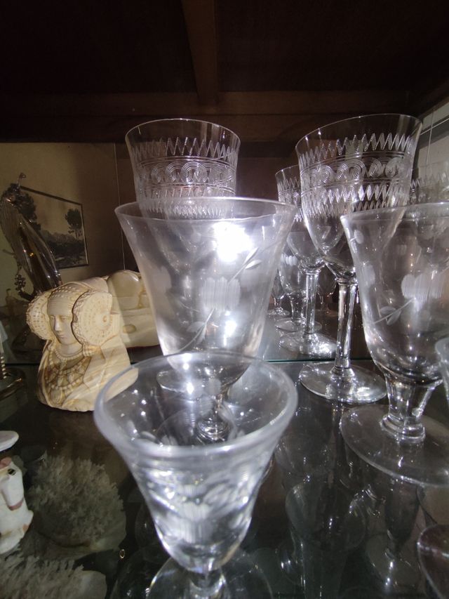 Juego de cristalería 