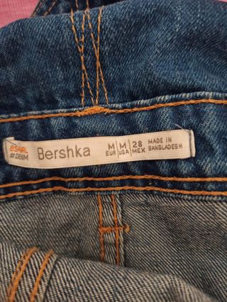 Peto vaquero Bershka 