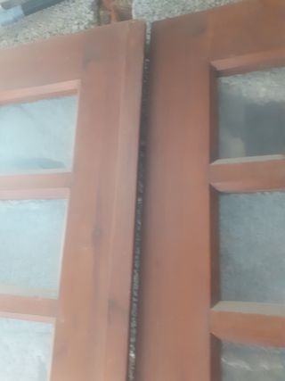 Puerta doble, de salón o comedor.