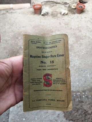 Máquina Singer de coser