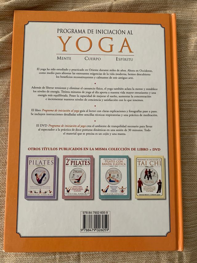 Yoga libro y DVD